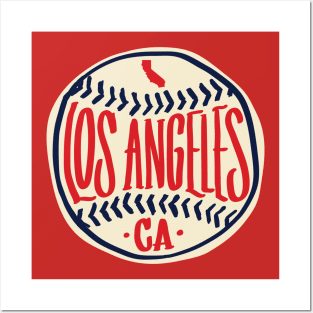 Los Angeles Hand Drawn Script Design Posters and Art